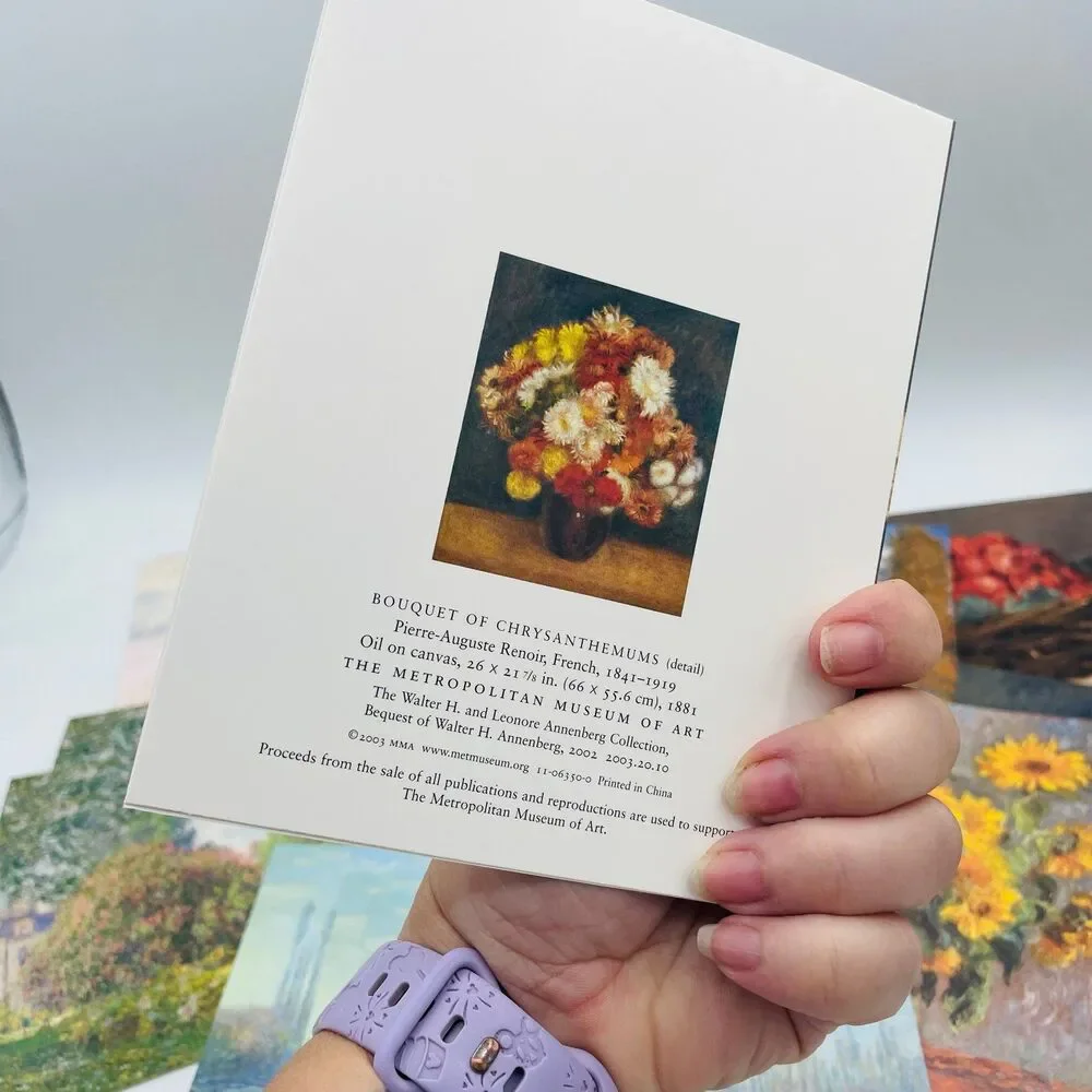 Metropolitan Museum of Art Season of Impressionism Boxed Set of 32 Notecards